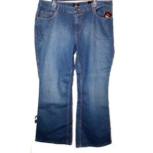 Women's Junior's Emergency Exit Denim Stretch Jeans Size 21 Plus Curvy NWT NEW